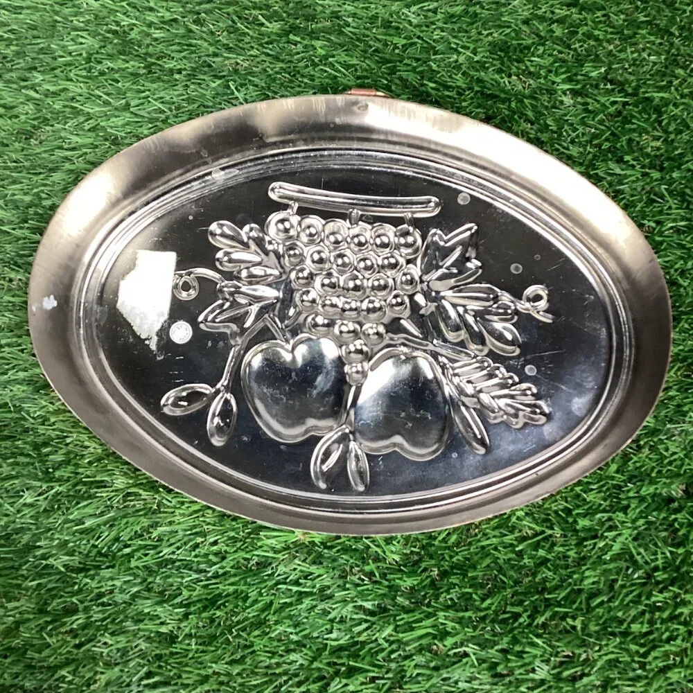 Copper Oval Cake Jello Mold
